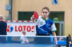 Tenisistka KU AZS PRz Klaudia Cierpisz,