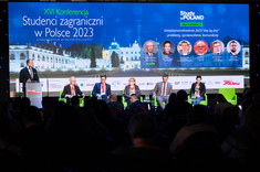 Od lewej: dr D. Kostecki, prof. S. Kistryn, M. Witkowski, E. Kiszka, M. Klimczyk, J. Łysik,